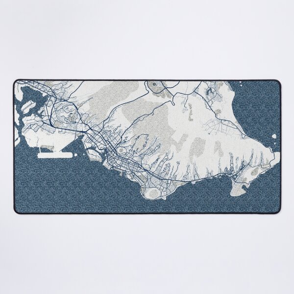 Item preview, Honolulu City Map of Hawaii, USA - Coastal designed and sold by deMAP.