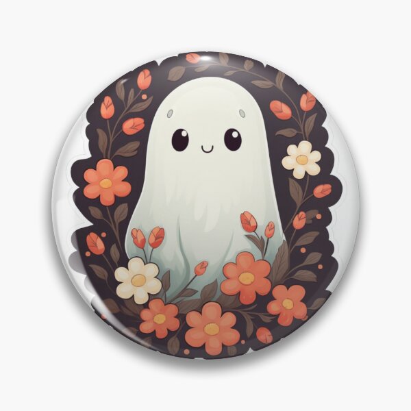 Artikelvorschau, Adorable Floral Ghost entworfen und verkauft von MendaciousMina.