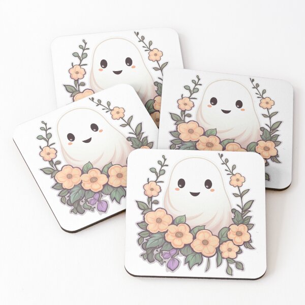 Item preview, Adorable Floral Ghost designed and sold by MendaciousMina.