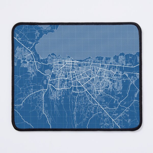 Item preview, Managua City Map of Nicaragua - Blueprint designed and sold by deMAP.