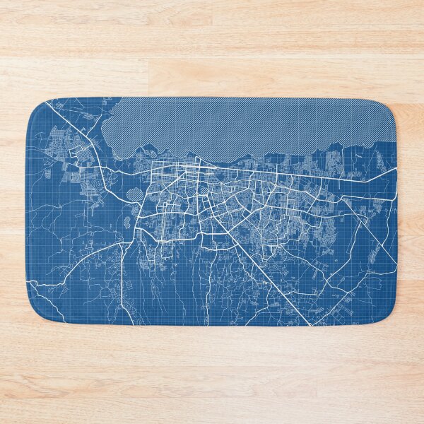 Item preview, Managua City Map of Nicaragua - Blueprint designed and sold by deMAP.