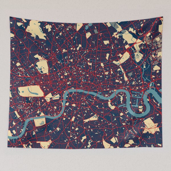 Item preview, London City Map of England, UK - Hope designed and sold by deMAP.