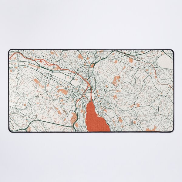 Item preview, Zurich City Map of Switzerland - Bohemian designed and sold by deMAP.