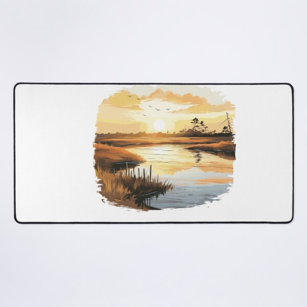 Item preview, Golden Marsh Serenity designed and sold by MuseOfMilo.