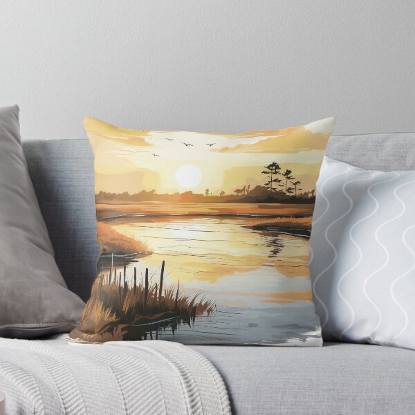 Item preview, Golden Marsh Serenity designed and sold by MuseOfMilo.