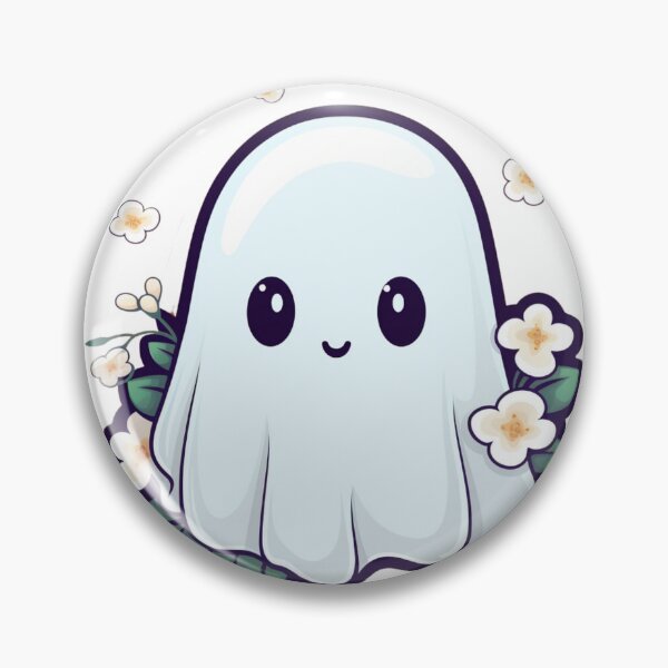 Artikelvorschau, Adorable Floral Ghost entworfen und verkauft von MendaciousMina.