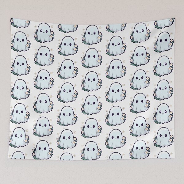 Item preview, Adorable Floral Ghost designed and sold by MendaciousMina.
