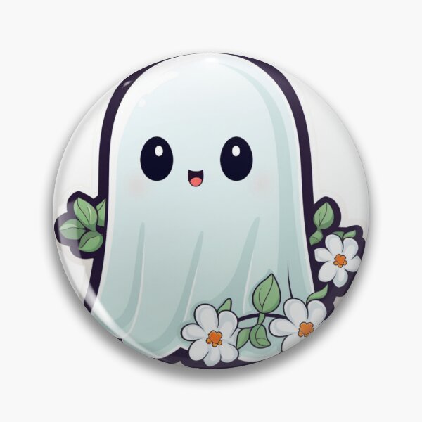 Artikelvorschau, Adorable Floral Ghost entworfen und verkauft von MendaciousMina.