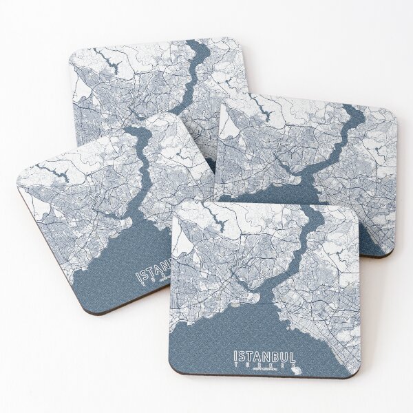 Item preview, Istanbul City Map of Turkey - Coastal designed and sold by deMAP.