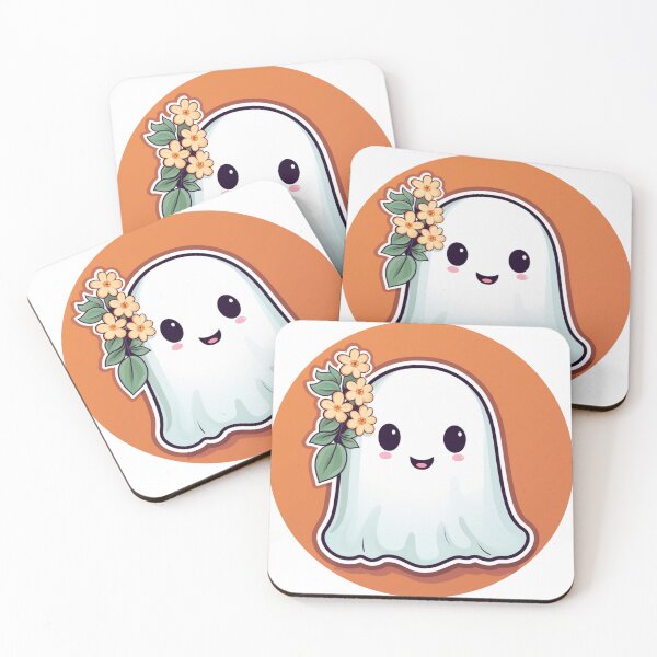 Item preview, Adorable Floral Ghost designed and sold by MendaciousMina.