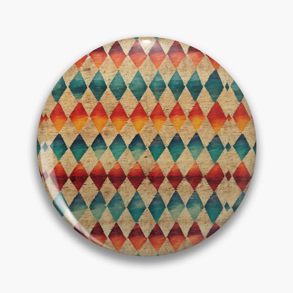 Item preview, Modern Ikat Textile Art Pattern No17 designed and sold by Atomura.