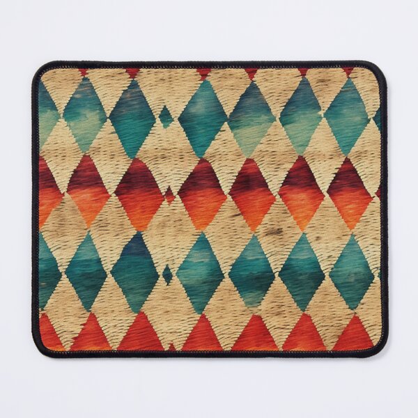 Item preview, Modern Ikat Textile Art Pattern No17 designed and sold by Atomura.