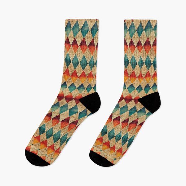 Item preview, Modern Ikat Textile Art Pattern No17 designed and sold by Atomura.