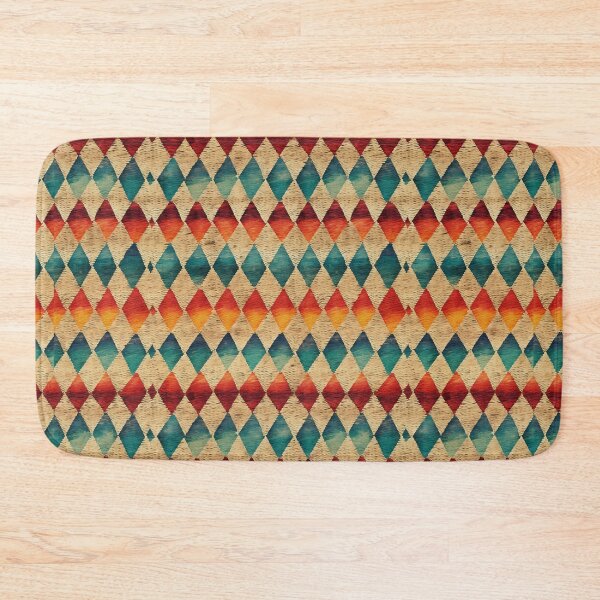 Item preview, Modern Ikat Textile Art Pattern No17 designed and sold by Atomura.