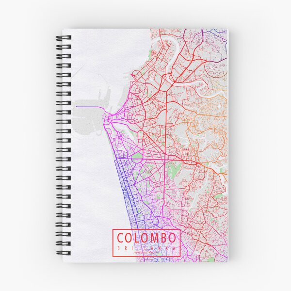 Item preview, Colombo City Map of Sri Lanka - Colorful designed and sold by deMAP.
