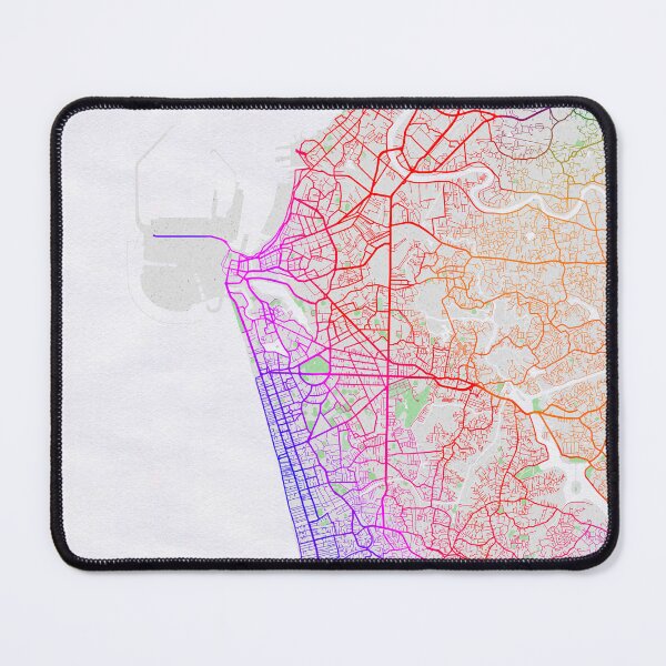 Item preview, Colombo City Map of Sri Lanka - Colorful designed and sold by deMAP.