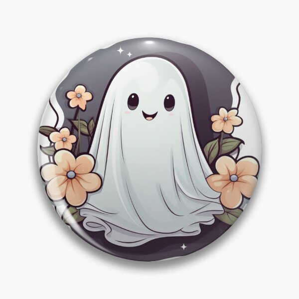 Artikelvorschau, Adorable Floral Ghost entworfen und verkauft von MendaciousMina.