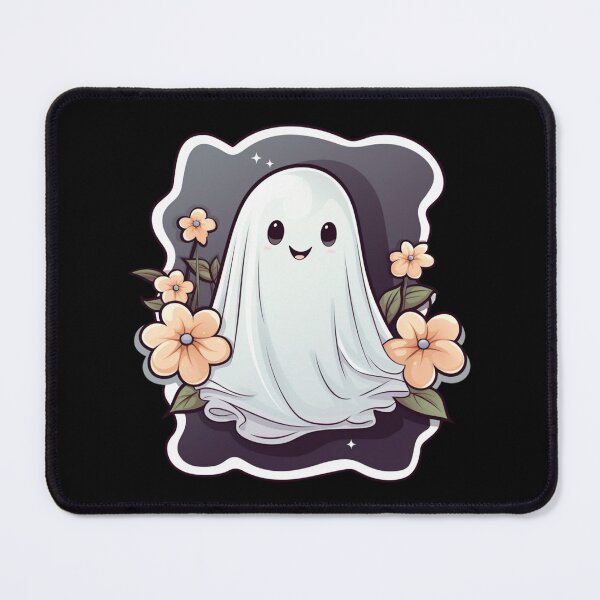 Item preview, Adorable Floral Ghost designed and sold by MendaciousMina.