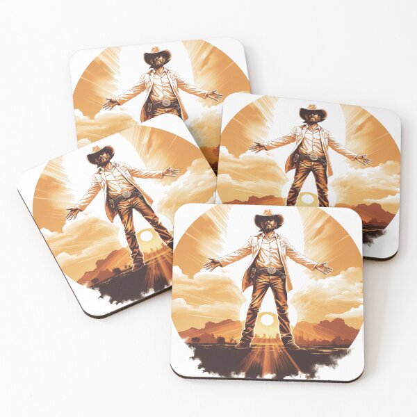 Item preview, Vibrant Dawn Cowboy designed and sold by MuseOfMilo.