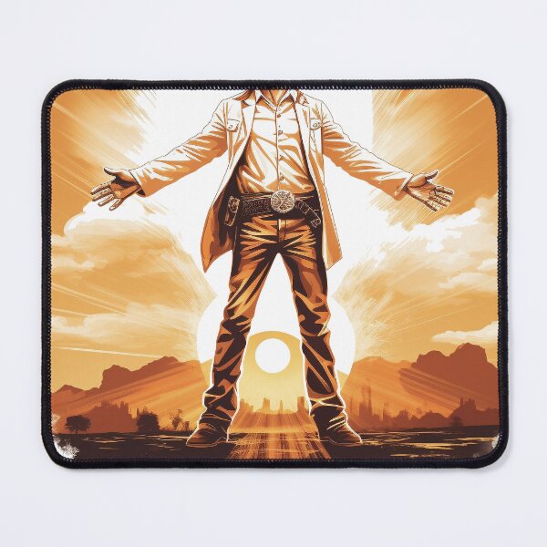 Item preview, Vibrant Dawn Cowboy designed and sold by MuseOfMilo.