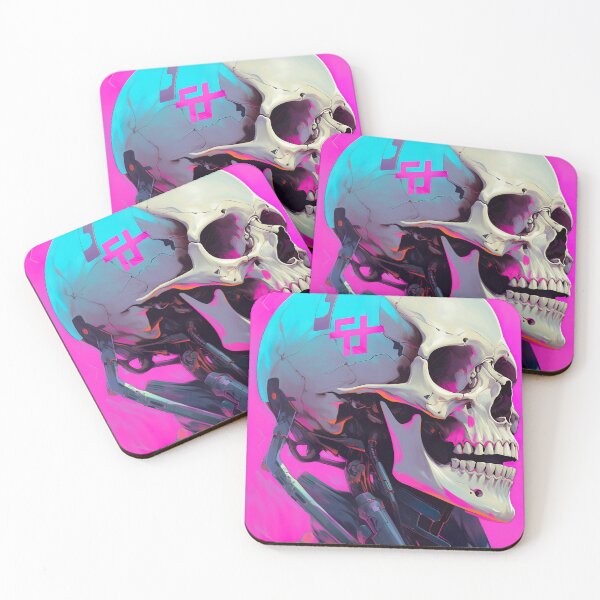 Item preview, cyber skull designed and sold by ururuty.