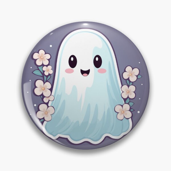 Artikelvorschau, Adorable Floral Ghost entworfen und verkauft von MendaciousMina.