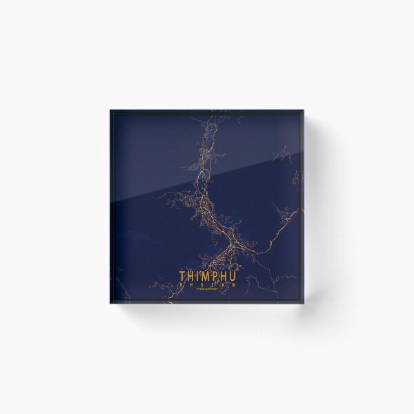 Item preview, Thimphu, Bhutan - City At Night designed and sold by deMAP.