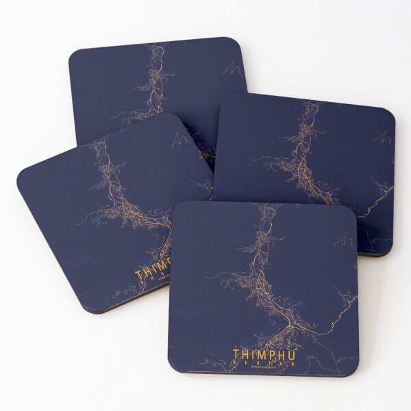 Item preview, Thimphu, Bhutan - City At Night designed and sold by deMAP.