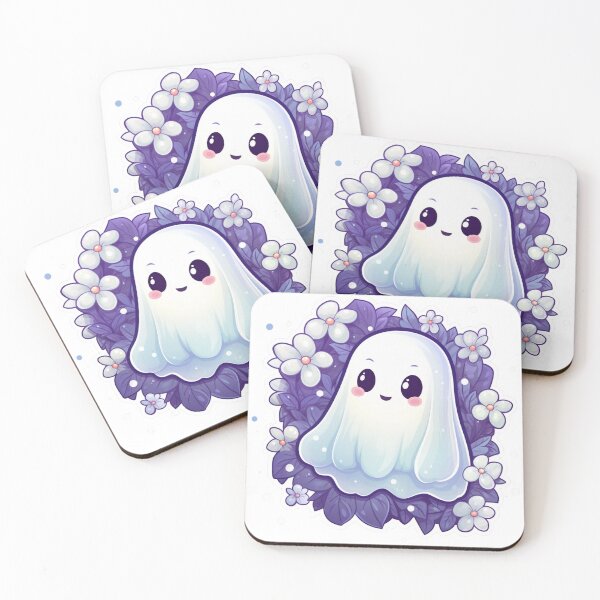 Item preview, Adorable Floral Ghost designed and sold by MendaciousMina.
