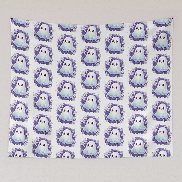 Item preview, Adorable Floral Ghost designed and sold by MendaciousMina.