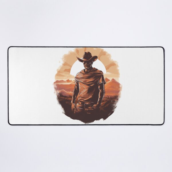 Item preview, Vibrant Dawn Cowboy designed and sold by MuseOfMilo.