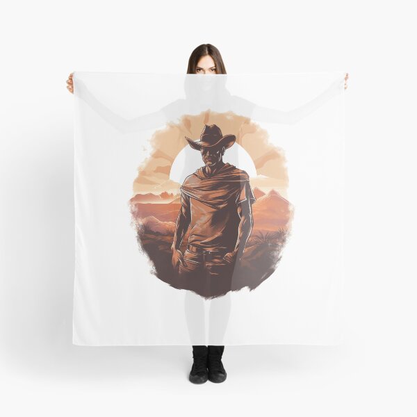 Item preview, Vibrant Dawn Cowboy designed and sold by MuseOfMilo.