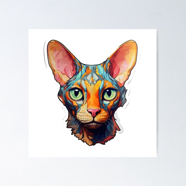 Item preview, Sphynx cat 03 designed and sold by Cozy-cat.