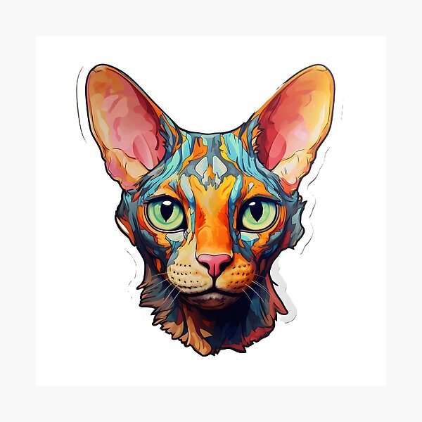 Item preview, Sphynx cat 03 designed and sold by Cozy-cat.