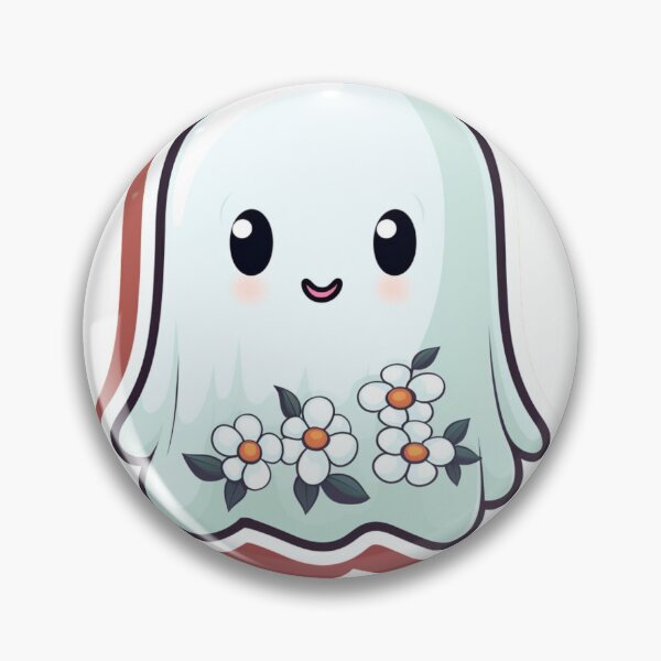 Artikelvorschau, Adorable Floral Ghost entworfen und verkauft von MendaciousMina.