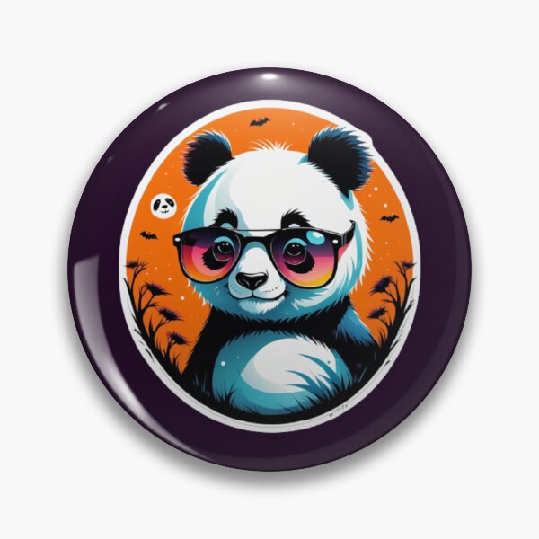 Item preview, cool halloween panda designed and sold by SketchysDESIGNS.
