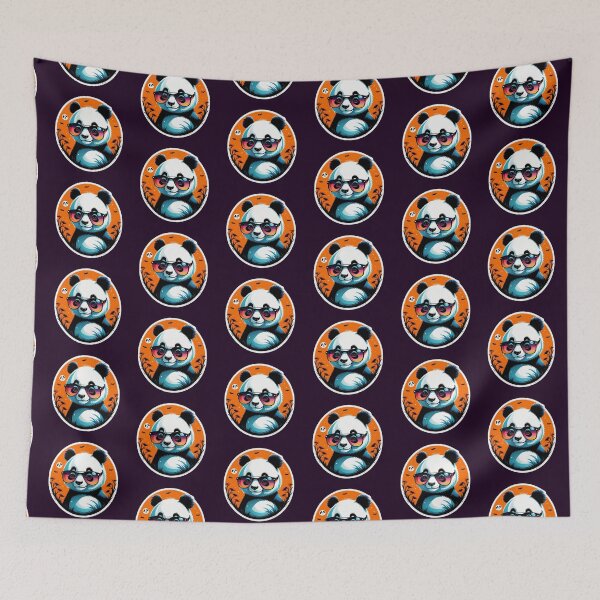 Item preview, cool halloween panda designed and sold by SketchysDESIGNS.