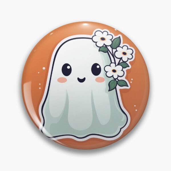 Artikelvorschau, Adorable Floral Ghost entworfen und verkauft von MendaciousMina.