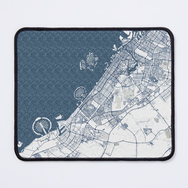 Item preview, Dubai City Map of the United Arab Emirates - Coastal designed and sold by deMAP.