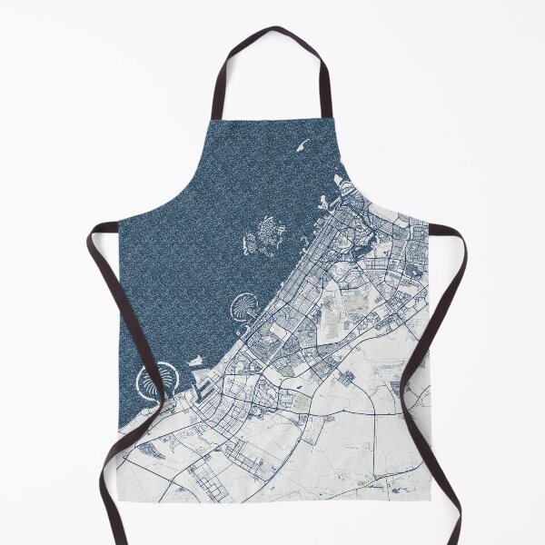 Item preview, Dubai City Map of the United Arab Emirates - Coastal designed and sold by deMAP.