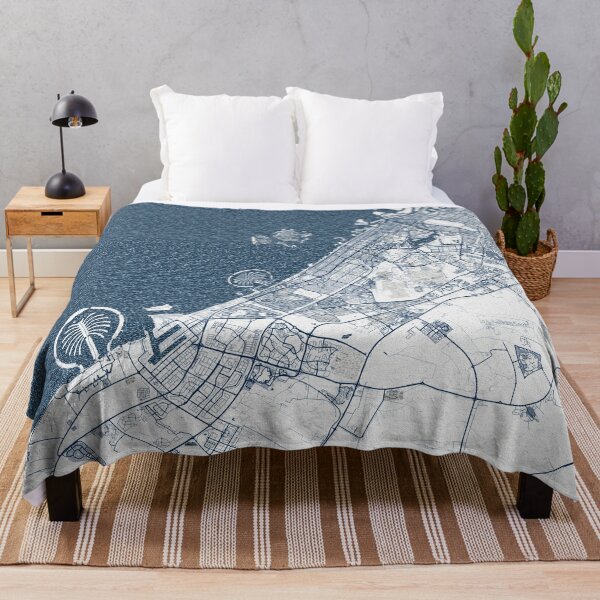 Item preview, Dubai City Map of the United Arab Emirates - Coastal designed and sold by deMAP.