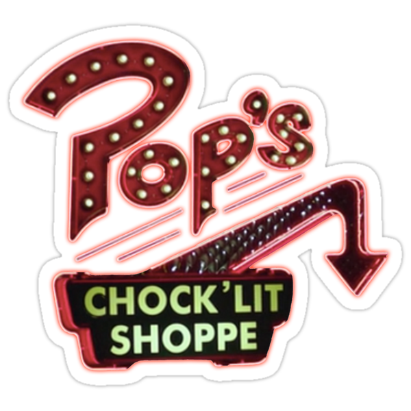 Pops Chock lit Shoppe Sticker Von Annifletch Redbubble Pops Chock lit Shoppe Sticker Von Annifletch Redbubble