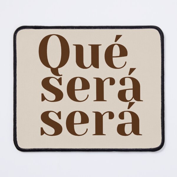 Item preview, Qué será será designed and sold by Lavannya.