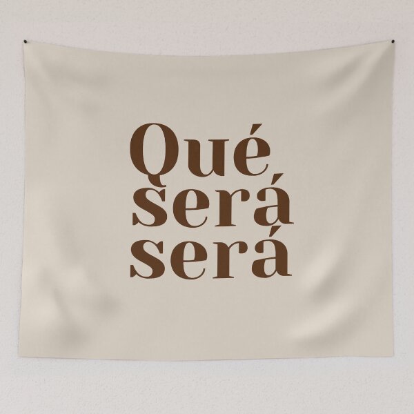 Item preview, Qué será será designed and sold by Lavannya.