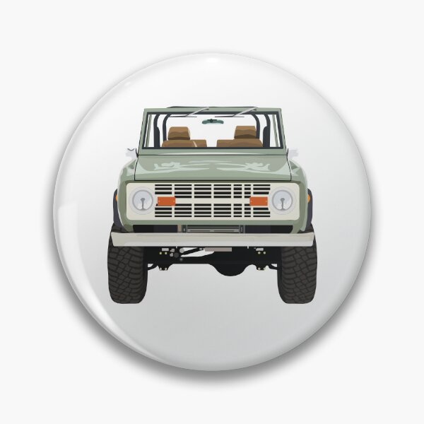 Item preview, Vintage Green Ford Bronco designed and sold by elmma design.