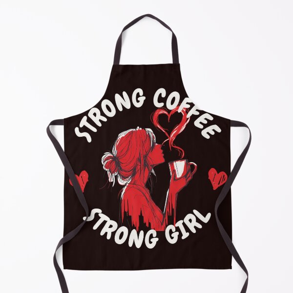 Item preview, Strong Coffee Strong Girl designed and sold by SafiannaSpace.