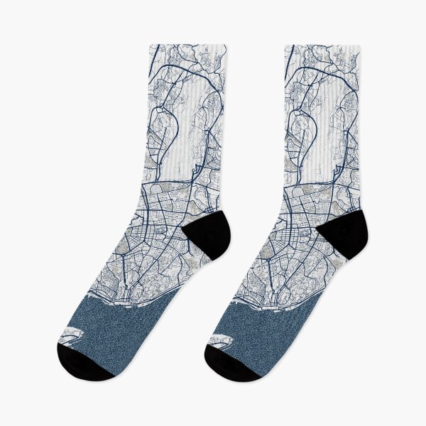 Item preview, Lisbon City Map of Portugal - Coastal designed and sold by deMAP.