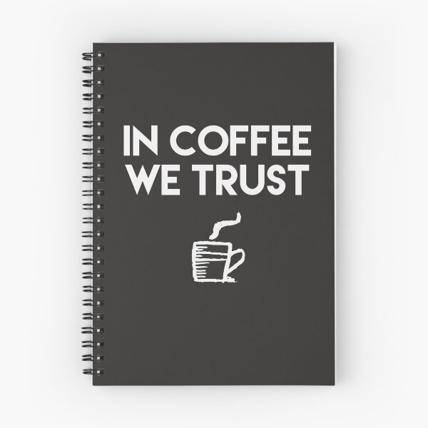 Item preview, In Coffee We Trust designed and sold by CreateHappy.