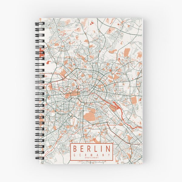 Item preview, Berlin City Map of Germany - Bohemia designed and sold by deMAP.