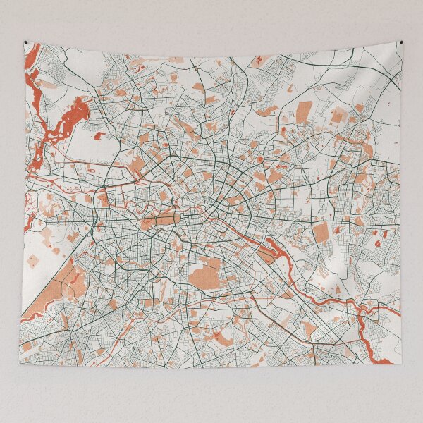 Item preview, Berlin City Map of Germany - Bohemia designed and sold by deMAP.